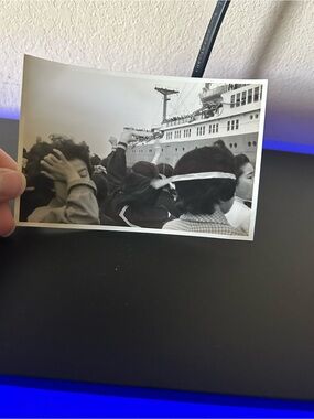 Vintage B&W War time Photograph Historical Ephemera Photojournalism